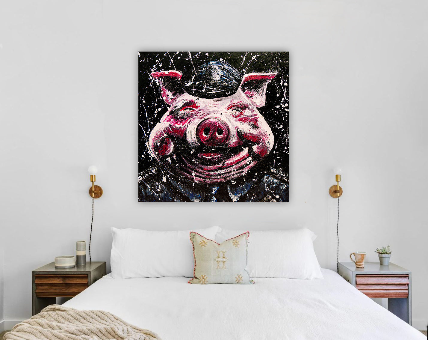 MAD005 COVER ART - Print On Canvas (High Quality Print)