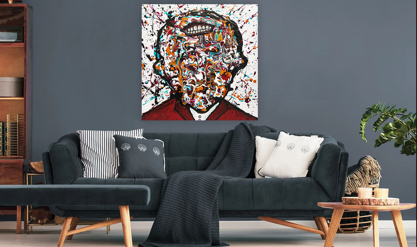 *NEW* MADVA001 COVER ART - Print On Canvas (High Quality Print)