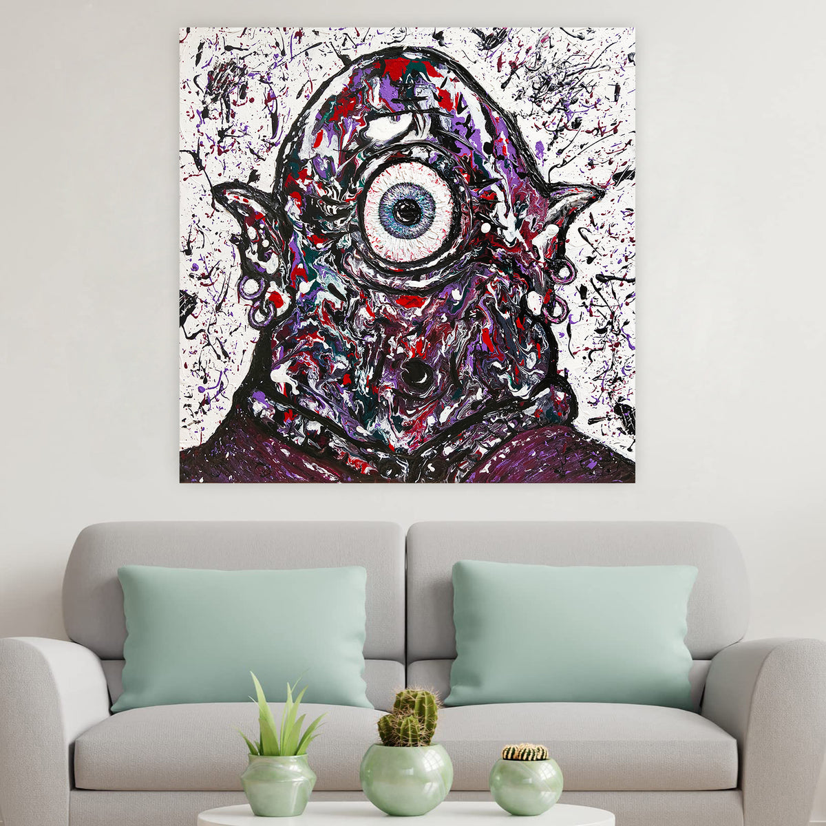 *NEW* MADVA002 COVER ART - Print On Canvas (High Quality Print)