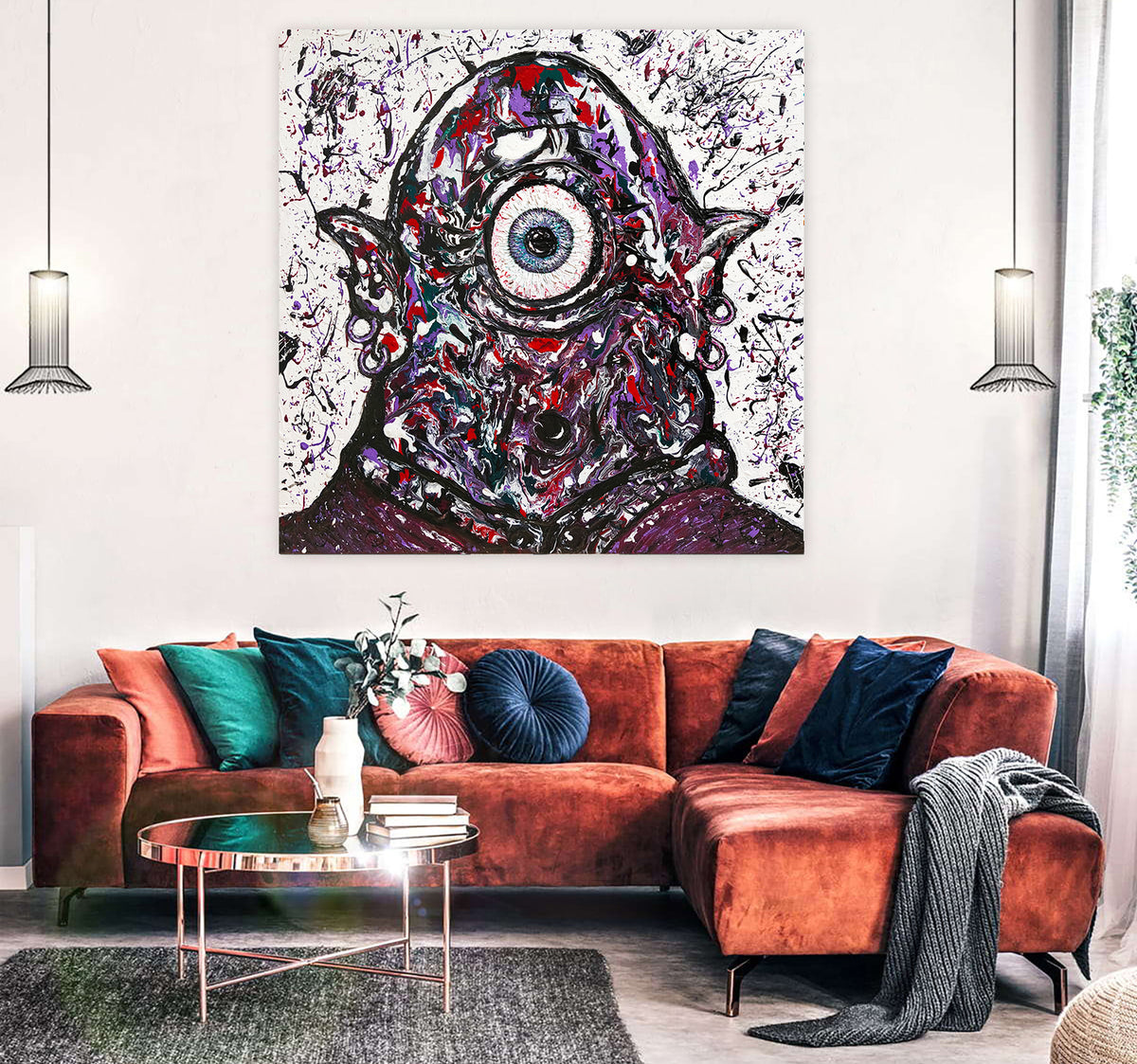 *NEW* MADVA002 COVER ART - Print On Canvas (High Quality Print)